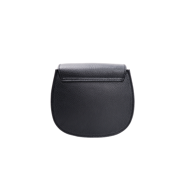 Black Colour Olivia Crossover Bag - Black