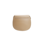 Black Colour Olivia Crossover Bag - Taupe