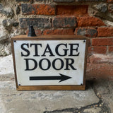 Stage Door Wooden Lightbox