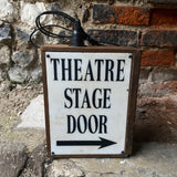 Theatre Stage Door Wooden Lightbox