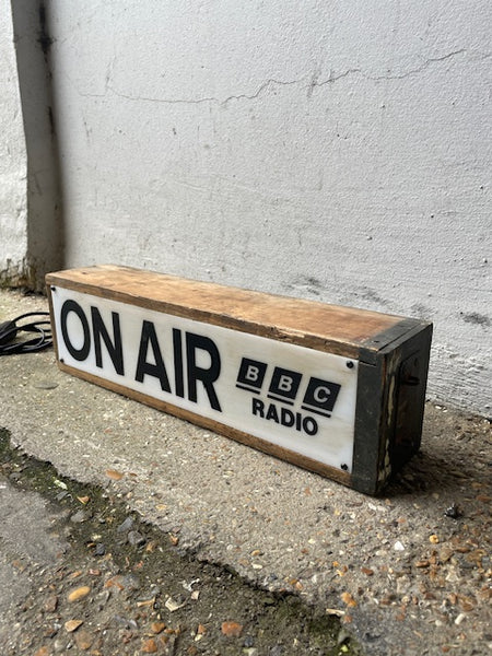 On Air BBC Radio -  Studio Light Box