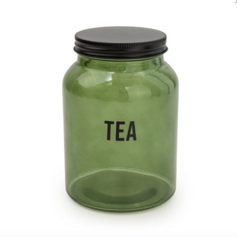 Glass Storage Jar - Tea