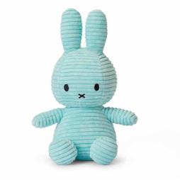 Miffy - Corduroy Turquoise Soft Toy