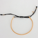 Gold Luna Twist Bracelet - Assorted colours