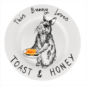 'Toast & Honey' China Plate