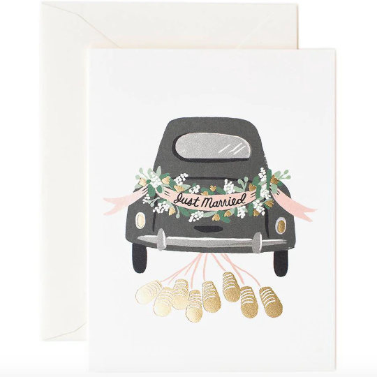 Rifle Paper Just Married Card