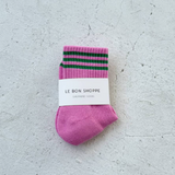 Le Bon Shoppe Girlfriend Socks - Rose Pink