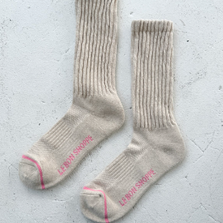 Le Bon Shoppe Ballet Socks - Oatmeal