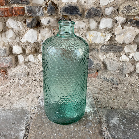 Eugenia Large Natural Glass Bottle