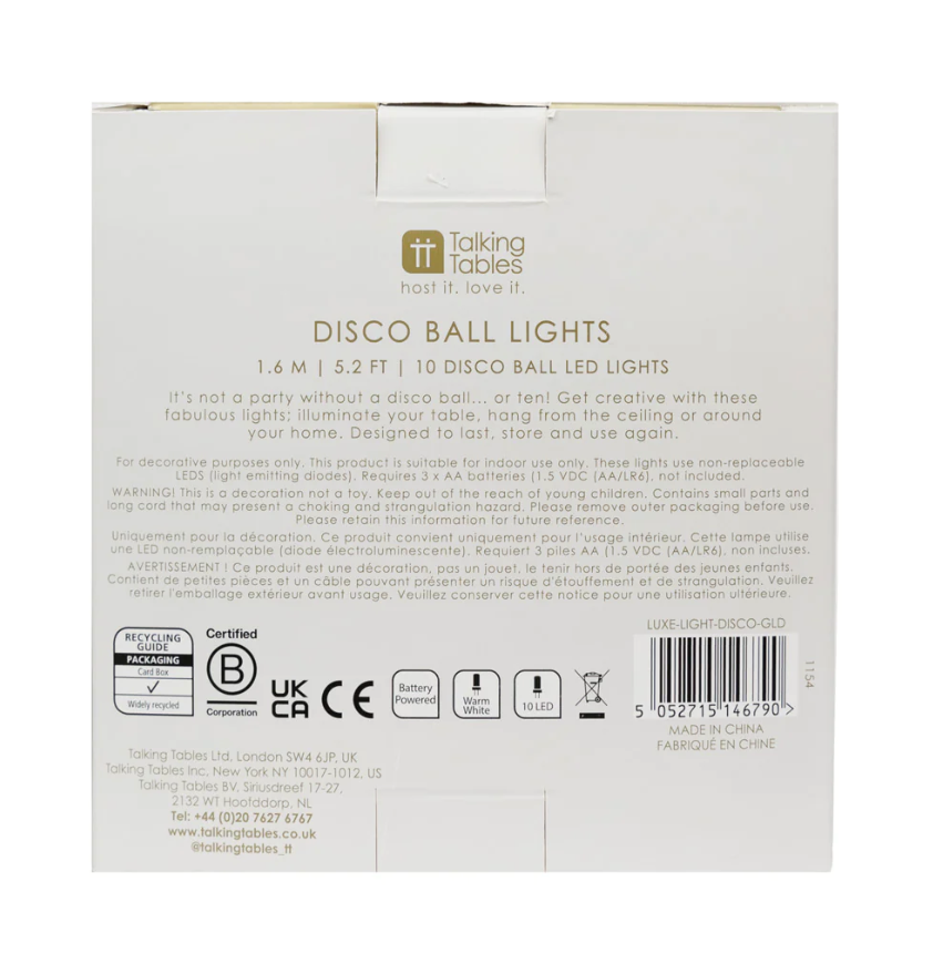 B and online m disco light