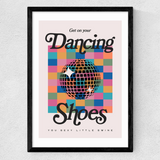 Dancing Shoes Framed Print