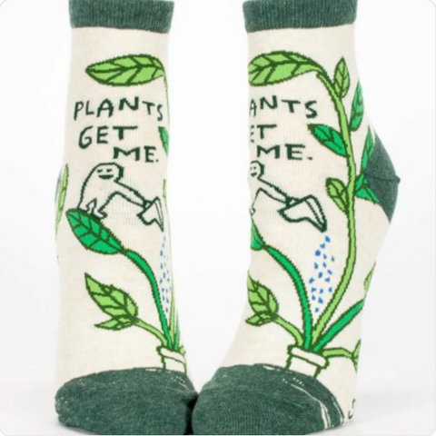 Plants Get Me - Woman's Ankle Sock