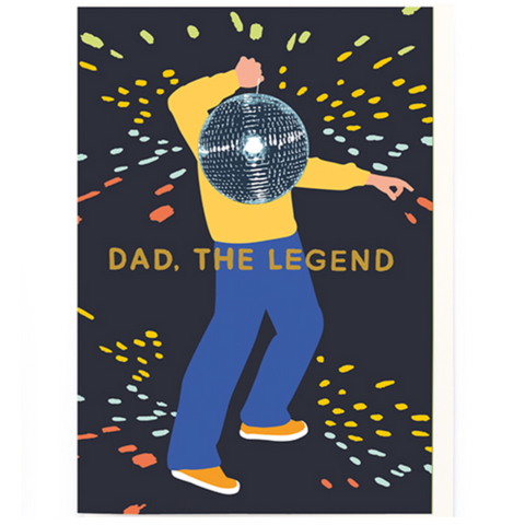 Dad The Legend Card