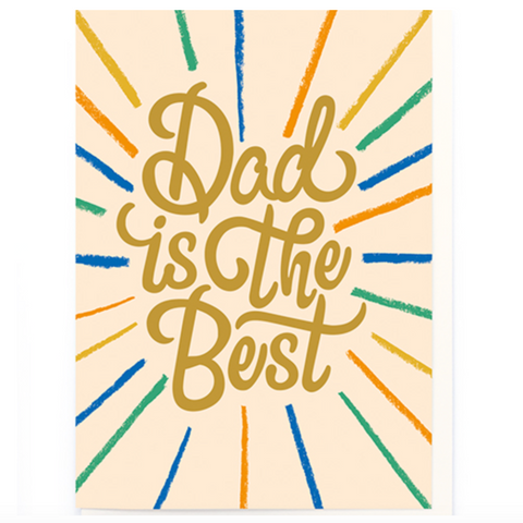 Dad Is The Best Card