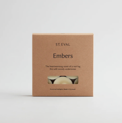 St. Eval Tealights - Embers - Pack of 9