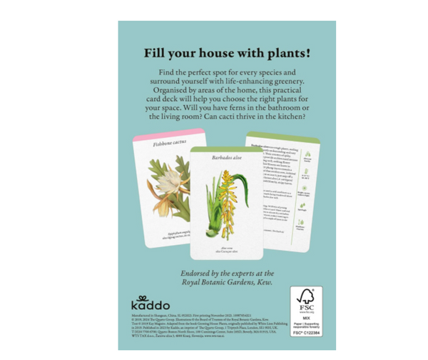 A Home Full Of House Plants - Card Deck