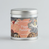 St. Eval Christmas Candle Tin - Figgy Pudding