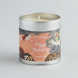 St. Eval Christmas Candle Tin - Figgy Pudding