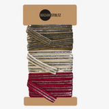 Velvet Ribbons With Glitter