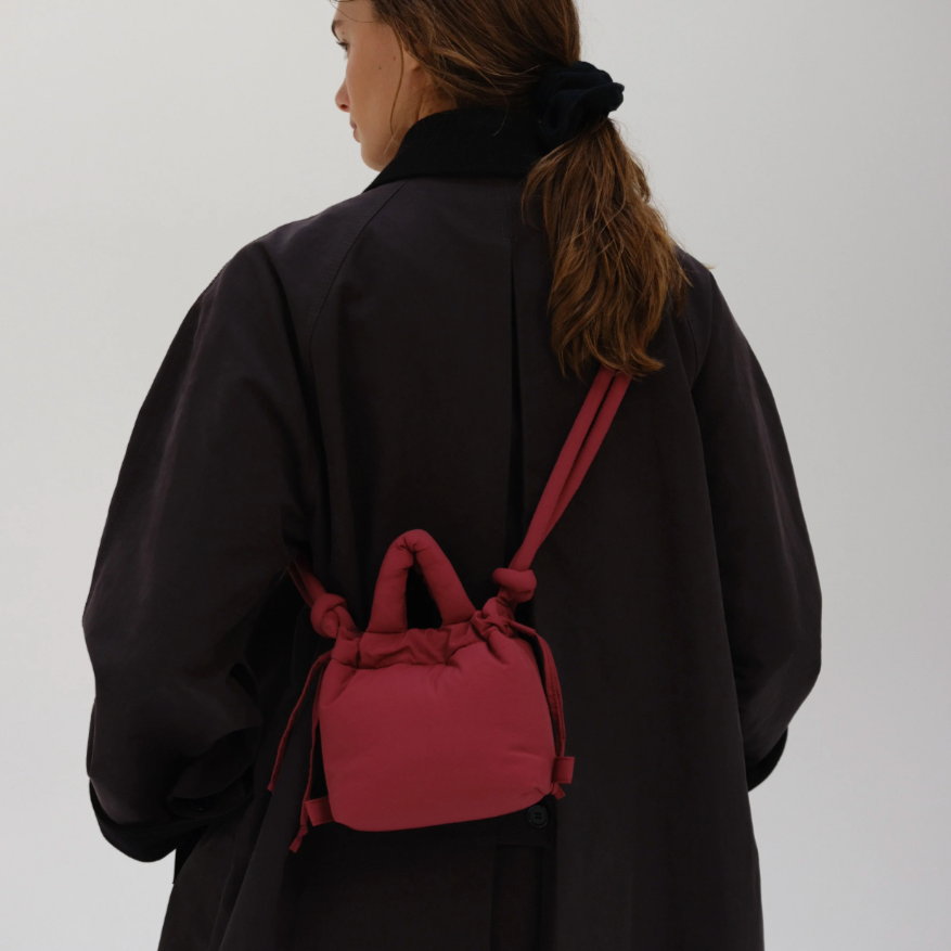 Olend Micro Ona Soft Bag Cherry Red – The Consortium Olend Micro Ona Soft Bag Cherry Red – The Consortium