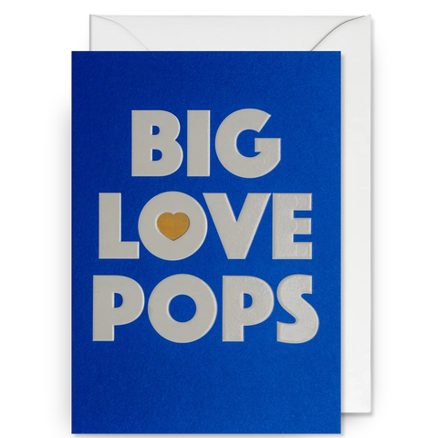 Big Love Pops Father's Day Card