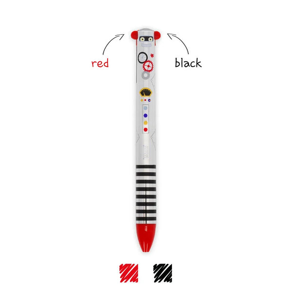 Legami Two-Colour Click Clack Ballpoint Pen