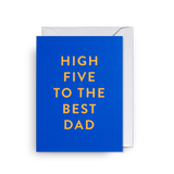 High Five To The Best Dad Father's Day Card