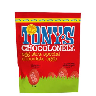 Tony's Egg-stra Special Milk Chocolate Eggs