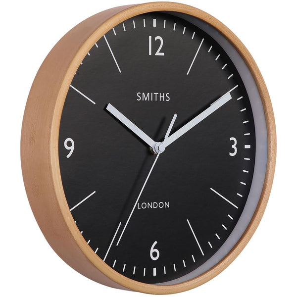 Smiths Wooden Wall Clock - 25cm