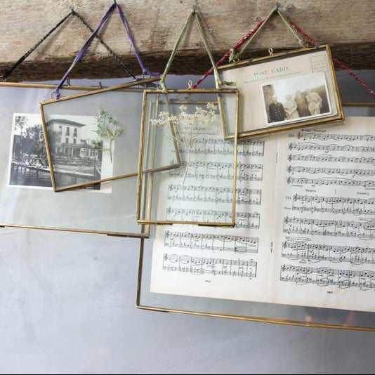 Antique Brass Hanging Frames - Kiko