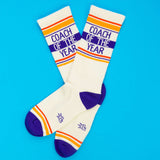 Gumball Poodle Coach of the Year Gym Crew Socks