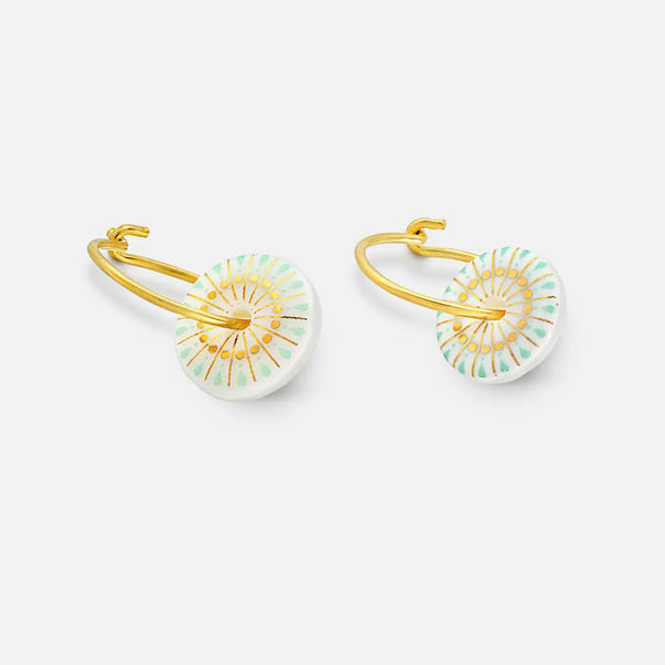 One 7 Eight Mint Etta Earrings