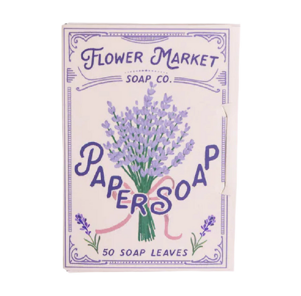 Paper Soap Lavender Scent