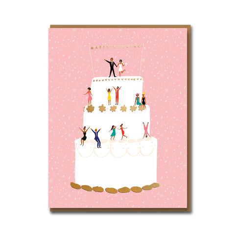 Carolyn Suzuki Wedding Cake Card