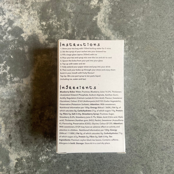 The TeaShed Bubble Tea Kit