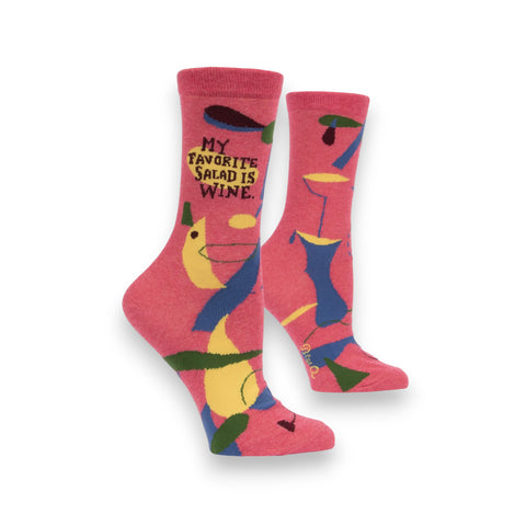 My Favorite Salad is Wine Sock