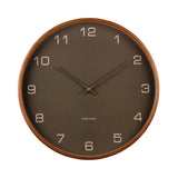Wall-Clock-Acento Moss Green