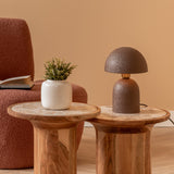 Table Lamp Boaz - Chocolate Brown