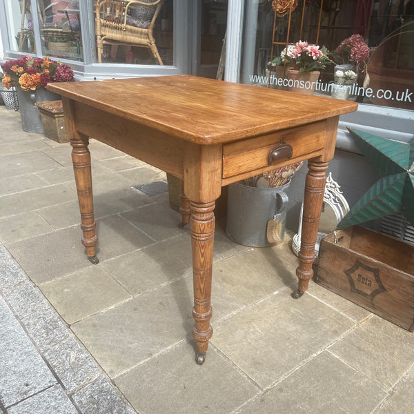 Antique Pine Kitchen Table