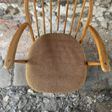 Vintage Blonde Ercol Lounge Chair