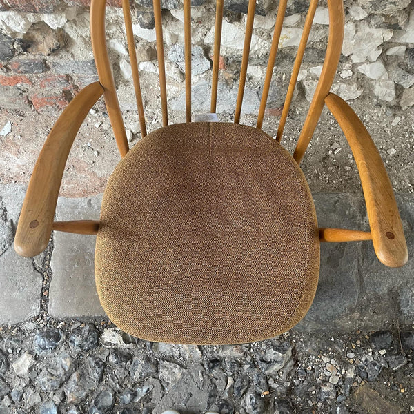 Vintage Blonde Ercol Lounge Chair
