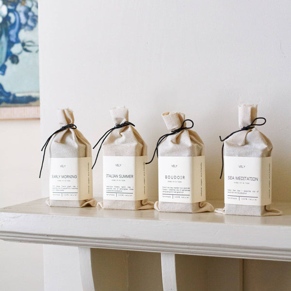 Vely Natural Handmade Soap On A Rope "Early Morning"