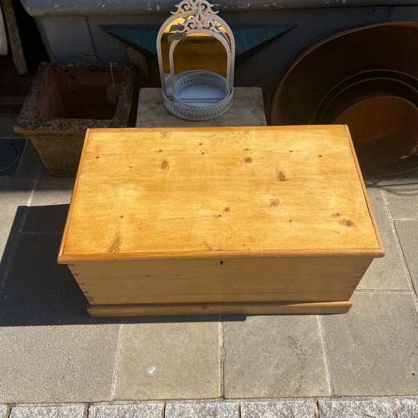 Antique Pine Blanket Box