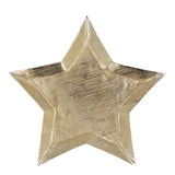 Gold Metal Star Plate