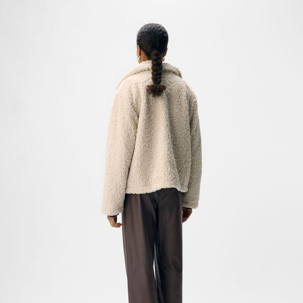 Object Freya Jacket White Sand