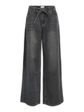 Object Wide Leg Jeans Noos - Medium Grey Denim