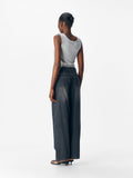 Object Wide Leg Jeans Noos - Medium Grey Denim