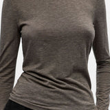 Object Zofia Long Sleeve Top - Morel