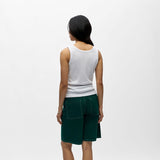 Object Moli Classic Ribbed Tank Top White