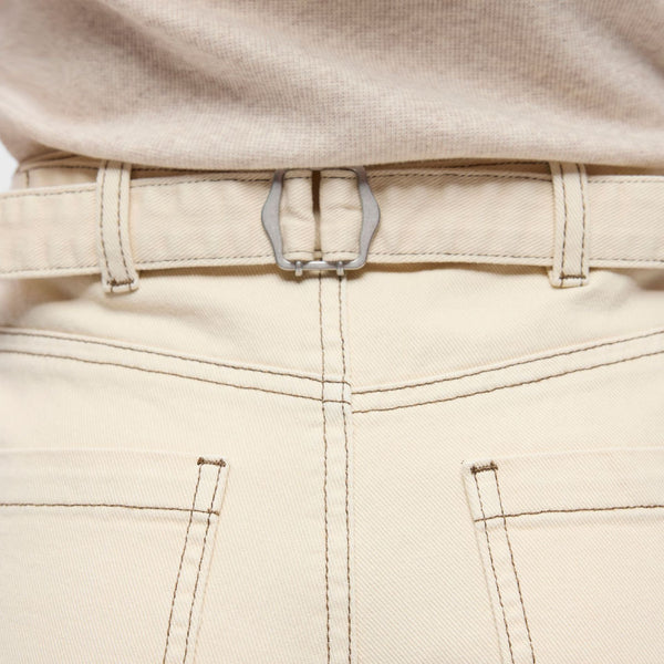 Object Mio Andrea Cropped Barrel Trousers - Birch